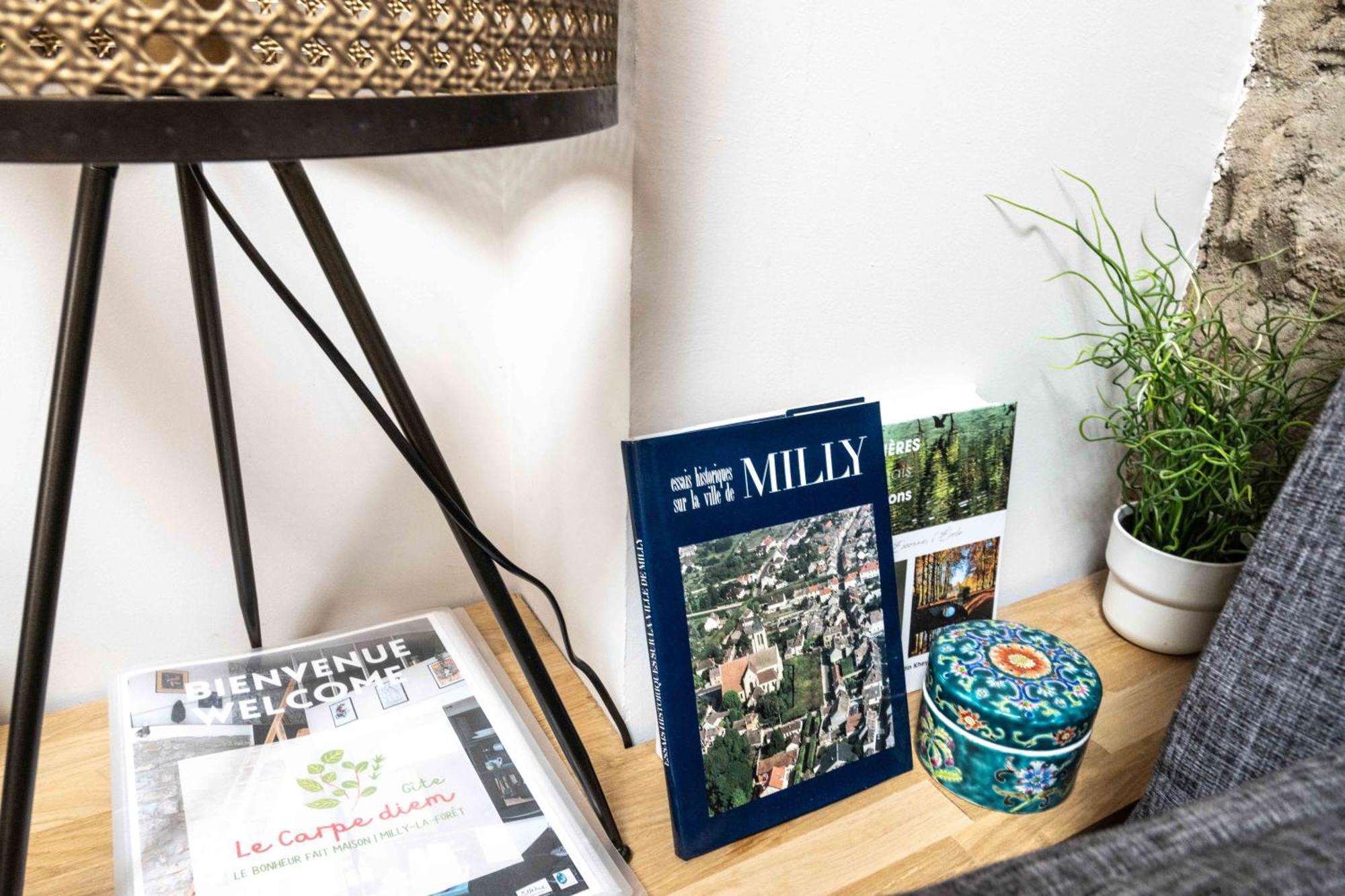 Gite Le Carpe Diem Milly-La-Foret Buitenkant foto